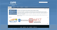 Desktop Screenshot of dipregistry.com